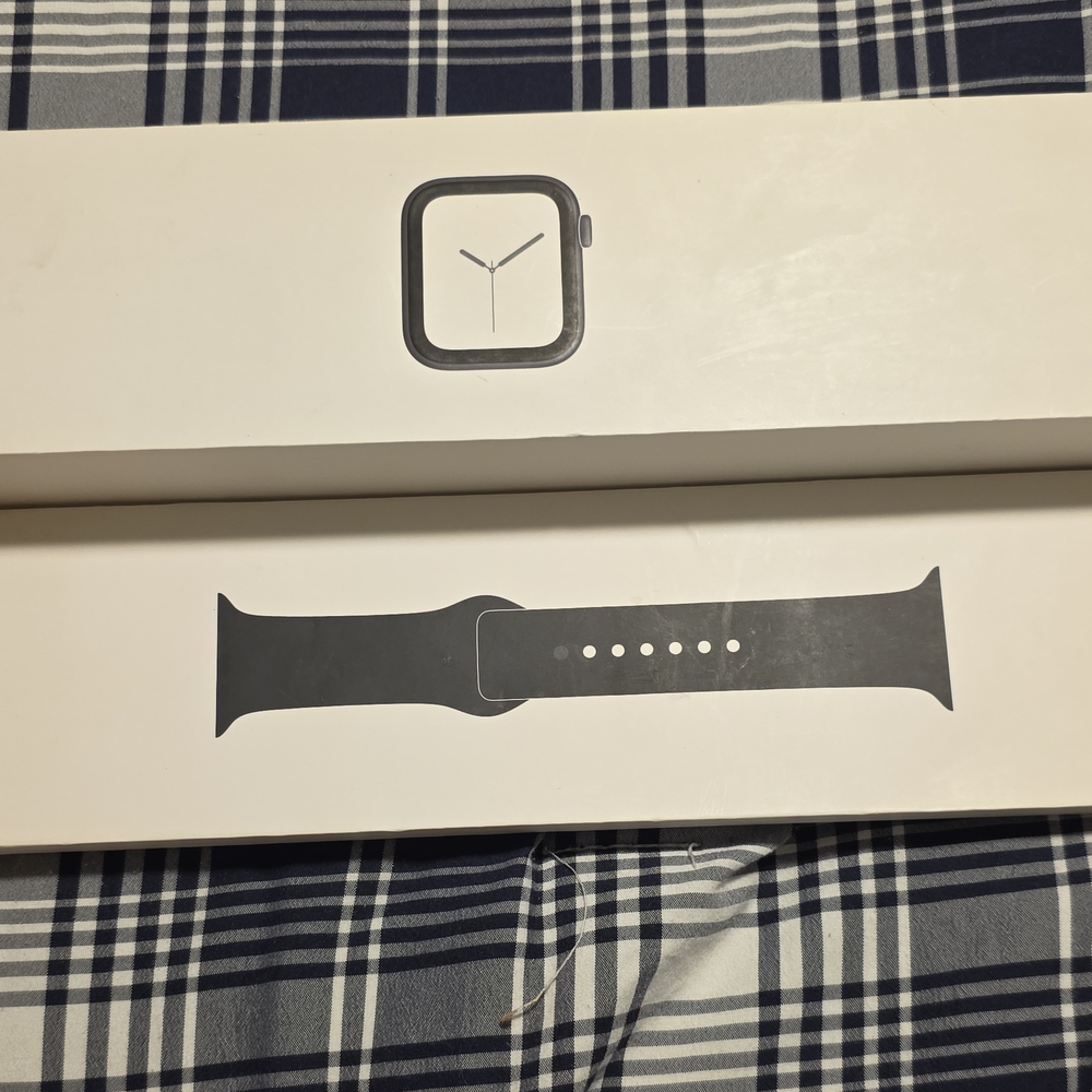 Apple Watch Box with Black Band